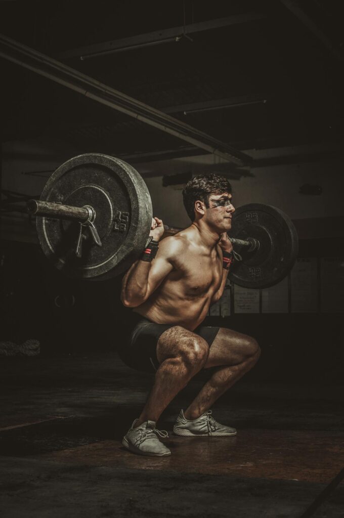 best gym exercises squat farm with barbell