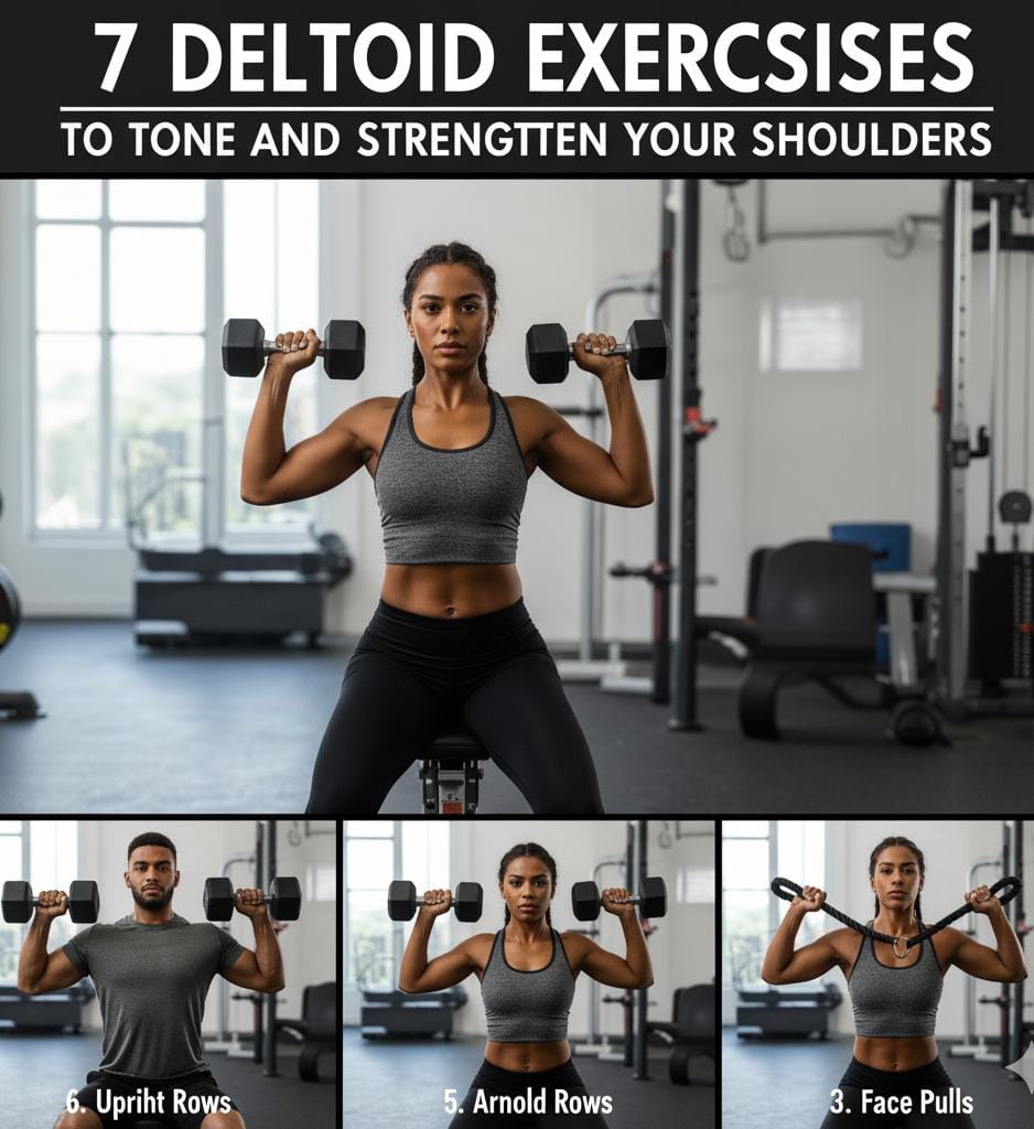 7 Deltoid Exercises to Tone and Strengthen Your Shoulders 2 7 Deltoid Exercises to Tone and Strengthen Your Shoulders
