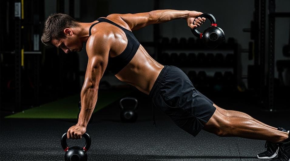 Build Muscle and Burn Fat with This Powerful Kettlebell Routine 2 Build Muscle and Burn Fat with This Powerful Kettlebell Routine