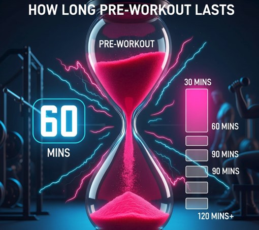 How long does pre workout last 3 How long does pre workout last