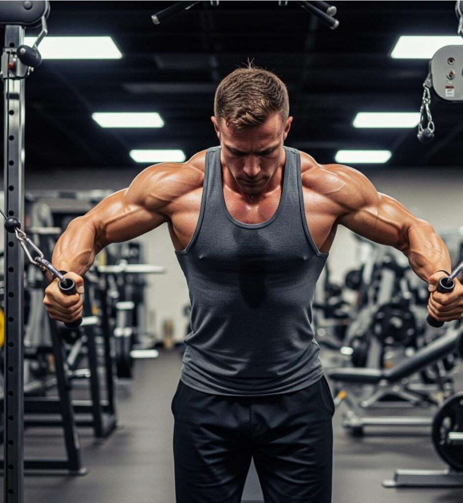 The Chest workouts with cables 2 The Chest workouts with cables