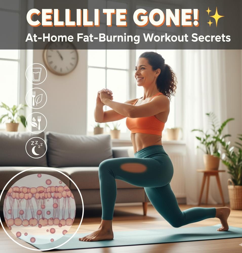 Fat Burning Workout to Reduce Cellulite at Home 4 Fat Burning Workout to Reduce Cellulite at Home: Transform Your Body Today!