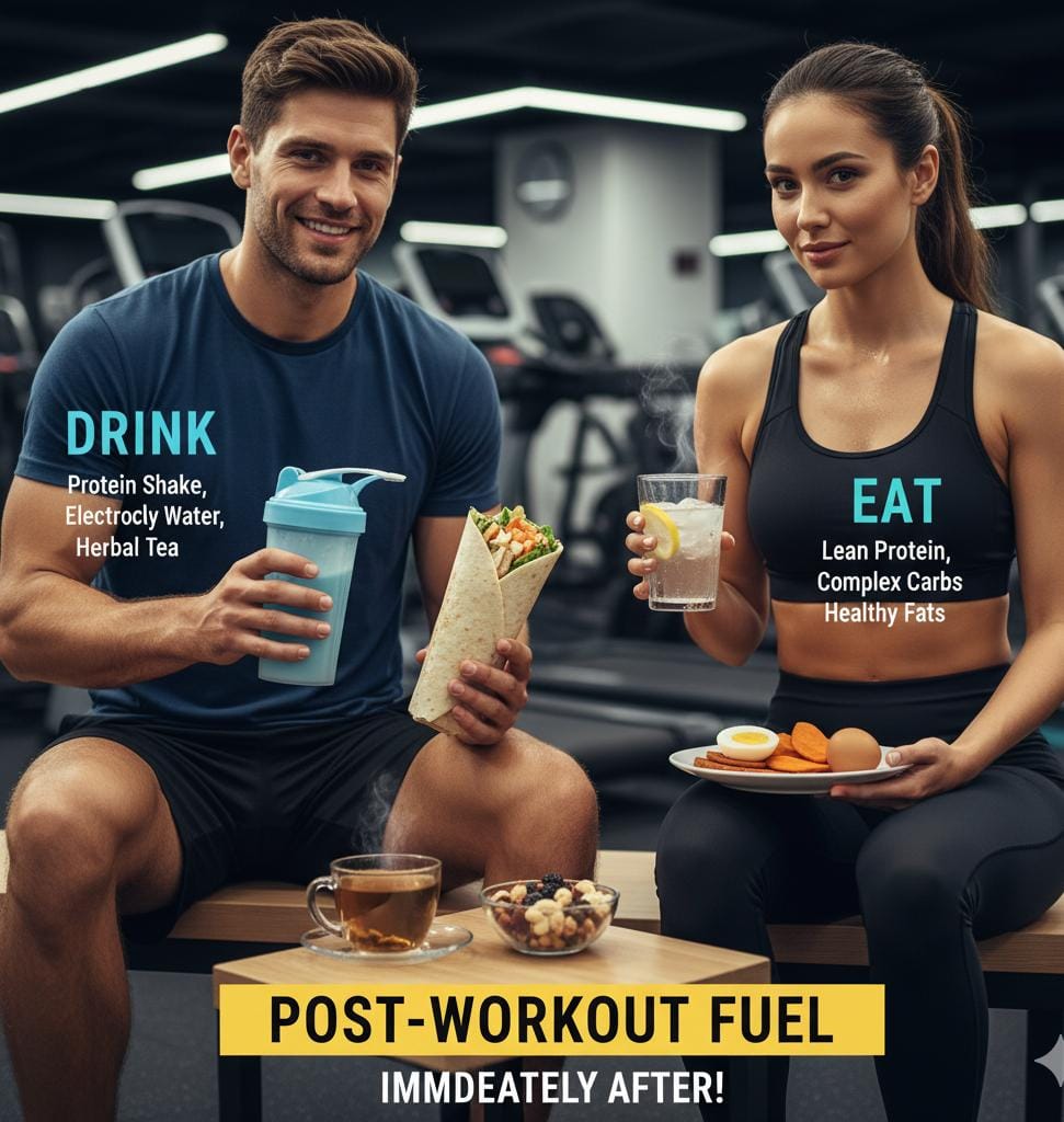What To Eat And Drink Immediately After A Workout