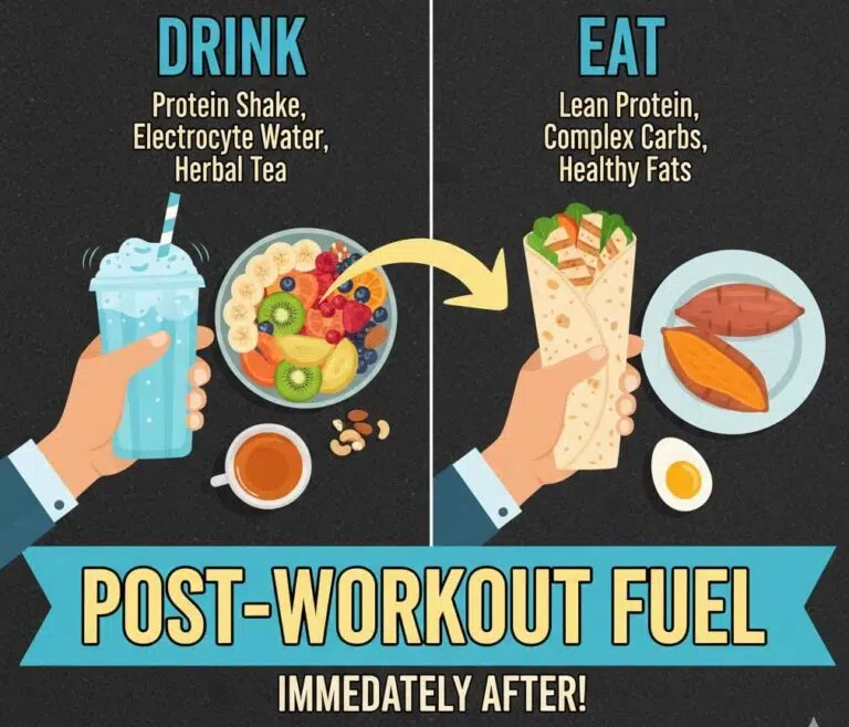 What To Eat And Drink Immediately After A Workout