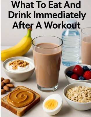 What To Eat And Drink Immediately After A Workout