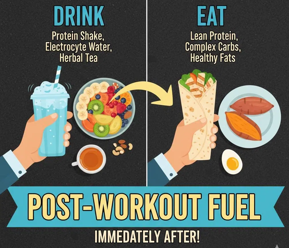 What To Eat And Drink Immediately After A Workout