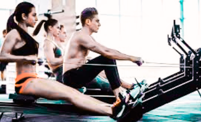 Gym Machine For Rowing Exercises Informally