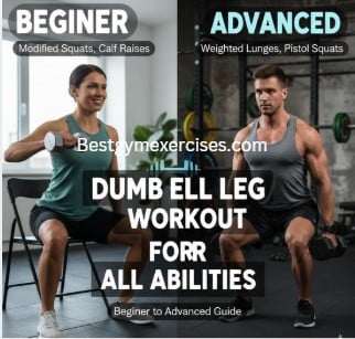 Dumbbell Leg Workout for All Abilities