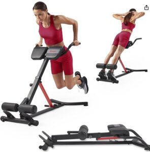 Fitness Foldable Hyperextension Roman Chair