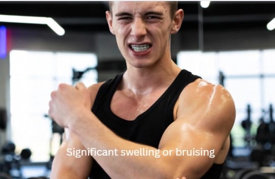 Elbow pain after gym workout
