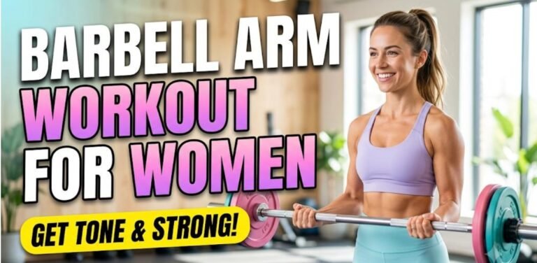 Barbell Arm Workout for Women