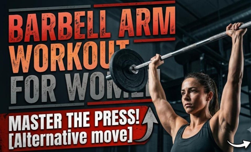Barbell Arm Workout for Women