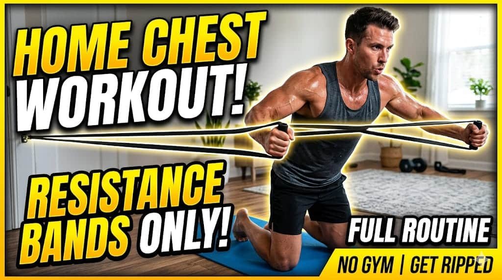 Exercise Band Chest Workout