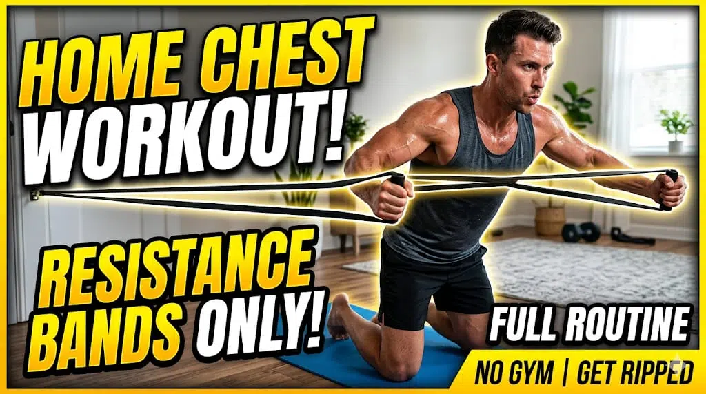 Exercise Band Chest Workout