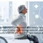 How to Relieve Back Pain After Knee Surgery