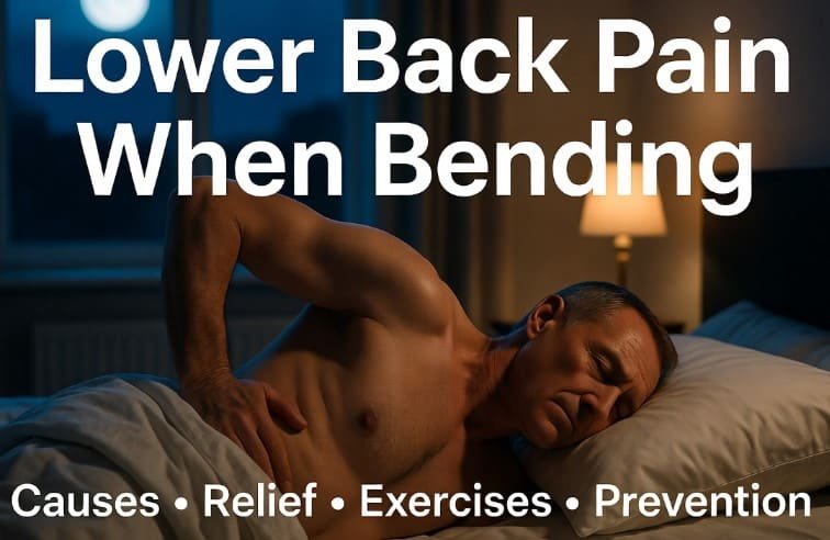 pain in lower back when i bend over 1