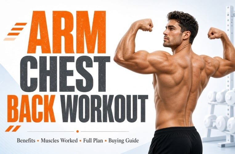 arm chest back workout 1