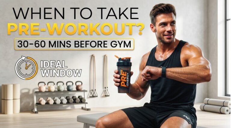 How Long Before the Gym Should I Take Pre Workout