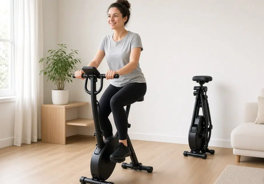 Ultra Fitness Folding Exercise Bike