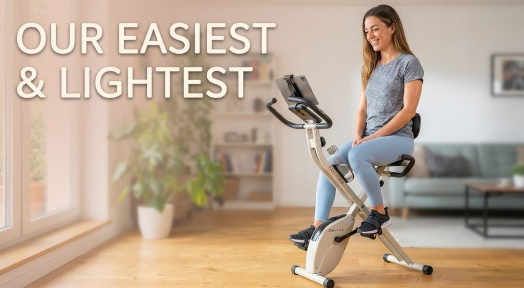 Ultra Fitness Folding Exercise Bike
