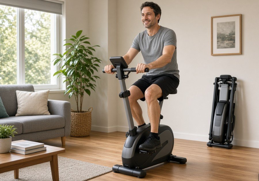 Ultra Fitness Folding Exercise Bike
